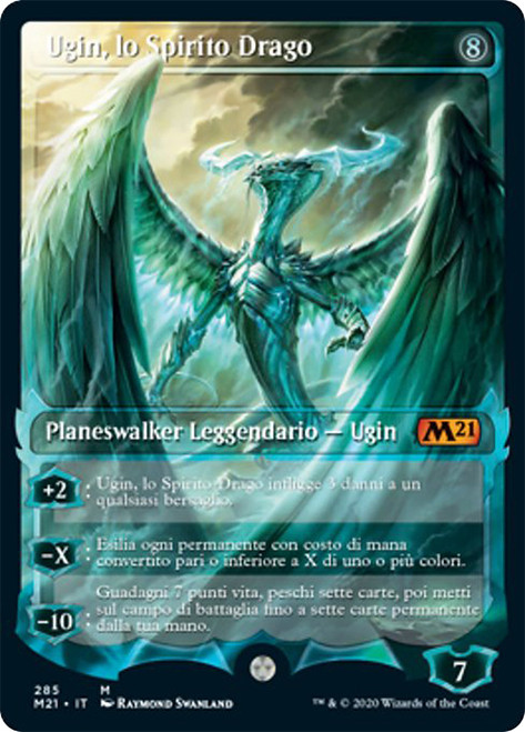 Ugin, the Spirit Dragon (Showcase) | Core Set 2021 - Variants