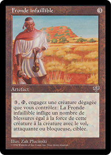 Unerring Sling\nMirage - French\nSingle\nMagic The Gathering