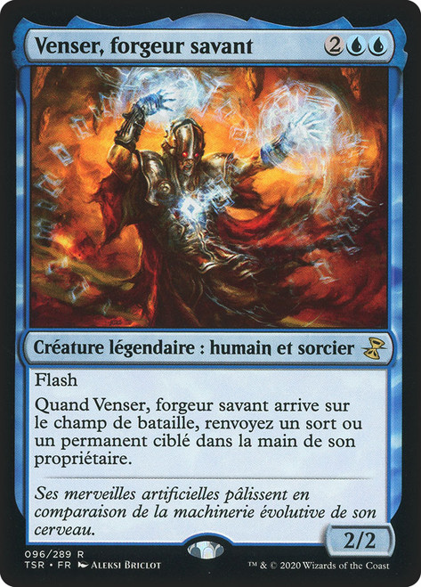 Venser, Shaper Savant\nTime Spiral Remastered - French\nSingle\nMagic The Gathering