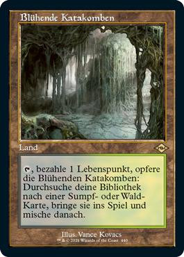 Verdant Catacombs (Retro Frame)\nModern Horizons 2 - Variants - German\nSingle\nMagic The Gathering