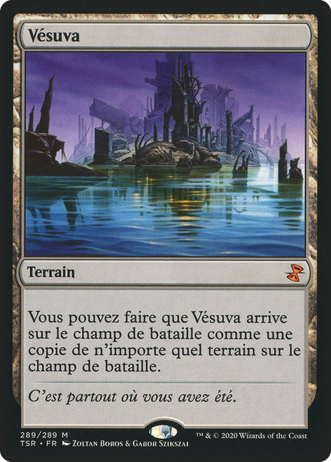 Vesuva\nTime Spiral Remastered - French\nSingle\nMagic The Gathering