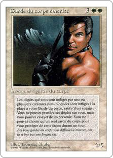 Veteran Bodyguard\n3rd Edition/Revised - French\nSingle\nMagic The Gathering