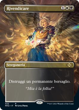 Vindicate (Borderless)\nModern Horizons 2 - Variants - Italian\nSingle\nMagic The Gathering