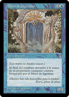 Wall of Tears\nStronghold - Spanish\nSingle\nMagic The Gathering