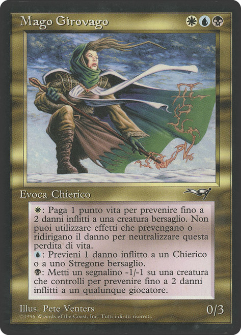 Wandering Mage\nAlliances - Italian\nSingle\nMagic The Gathering
