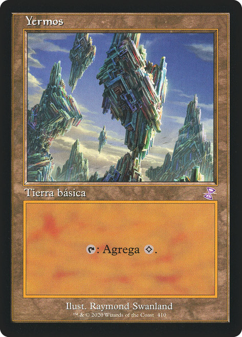 Wastes (Retro Frame)\nTime Spiral Remastered - Timeshifted - Spanish\nSingle\nMagic The Gathering