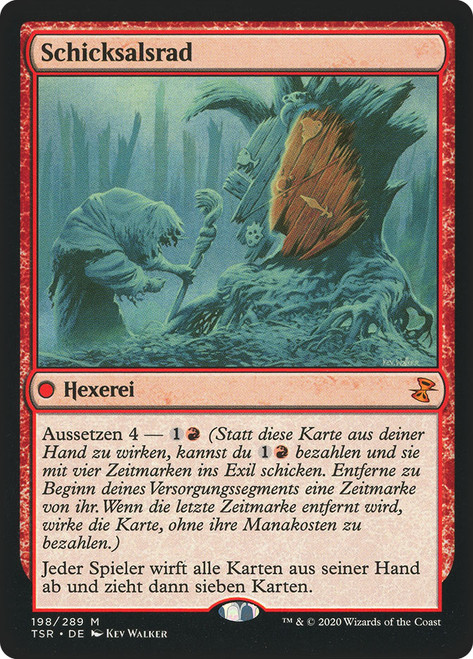 Wheel of Fate\nTime Spiral Remastered - German\nSingle\nMagic The Gathering