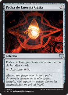 Worn Powerstone\nCommander: 2018 Edition - Portuguese\nSingle\nMagic The Gathering