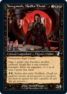 Yawgmoth, Thran Physician (Retro Frame)\nTime Spiral Remastered - Timeshifted - Italian\nSingle\nMagic The Gathering