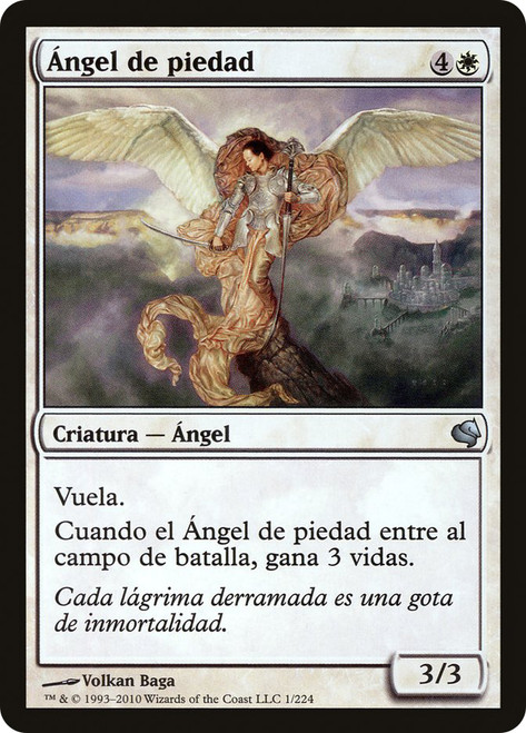 Angel of Mercy\nSalvat 2011 - Spanish\nSingle\nMagic The Gathering