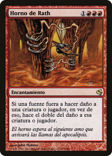 Furnace of Rath\nSalvat 2011 - Spanish\nSingle\nMagic The Gathering