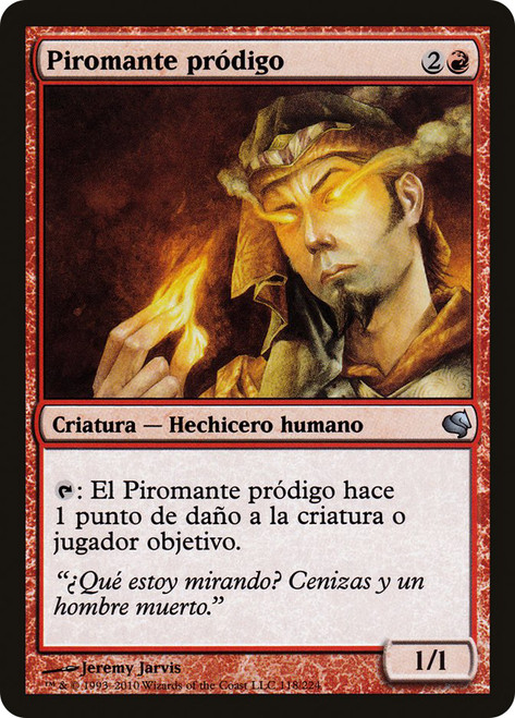 Prodigal Pyromancer\nSalvat 2011 - Spanish\nSingle\nMagic The Gathering