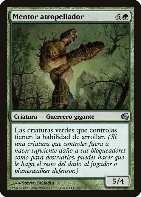 Roughshod Mentor\nSalvat 2011 - Spanish\nSingle\nMagic The Gathering