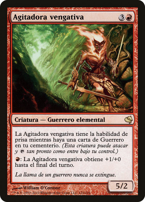 Vengeful Firebrand\nSalvat 2011 - Spanish\nSingle\nMagic The Gathering