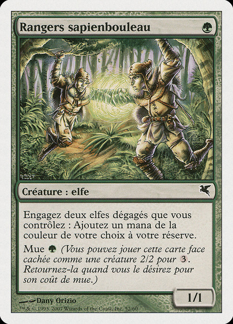 Birchlore Rangers (#52)\nSalvat-Hachette - French\nSingle\nMagic The Gathering