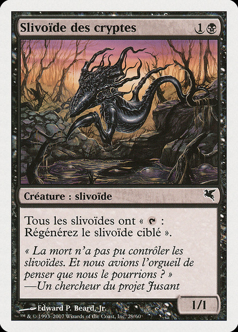 Crypt Sliver (#29)\nSalvat-Hachette - French\nSingle\nMagic The Gathering