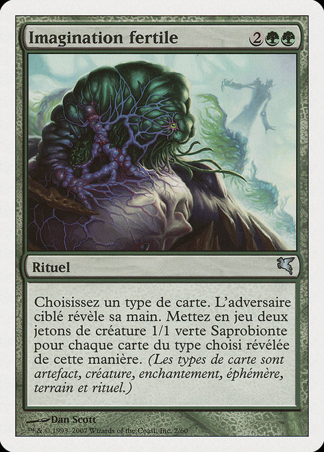 Fertile Imagination (#02)\nSalvat-Hachette - French\nSingle\nMagic The Gathering