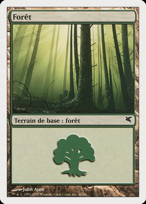 Forest (#36) (2006)\nSalvat-Hachette - French\nSingle\nMagic The Gathering