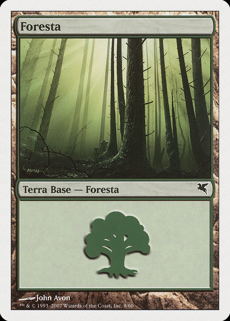 Forest (#09) (2007) (John Avon)\nSalvat-Hachette - Italian\nSingle\nMagic The Gathering