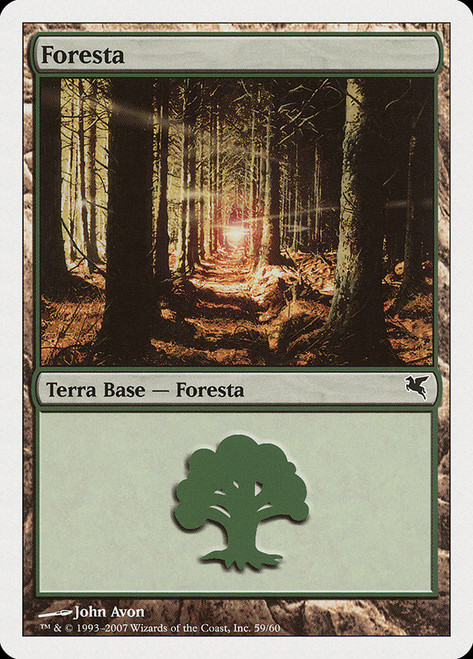 Forest (#59) (2007)\nSalvat-Hachette - Italian\nSingle\nMagic The Gathering