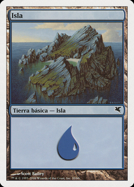 Island (#20) (2006) (Scott Bailey)\nSalvat-Hachette - Spanish\nSingle\nMagic The Gathering