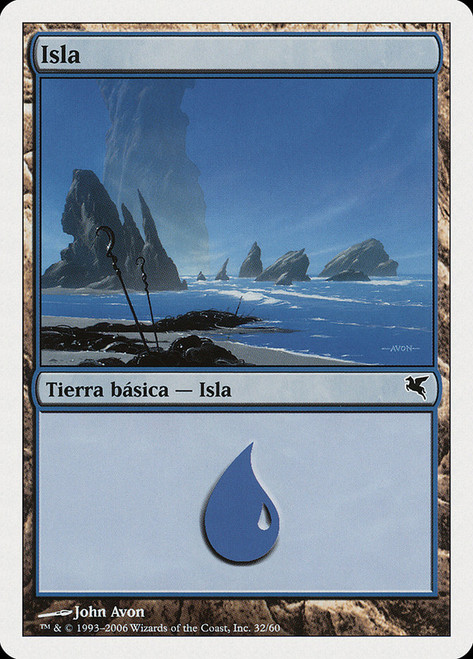 Island (#32) (2006) (John Avon)\nSalvat-Hachette - Spanish\nSingle\nMagic The Gathering