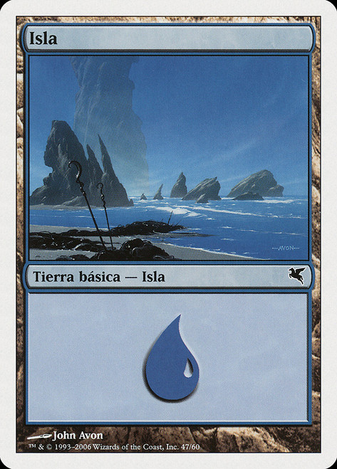 Island (#47) (Angels &amp; Wizards Decks)\nSalvat-Hachette - Spanish\nSingle\nMagic The Gathering