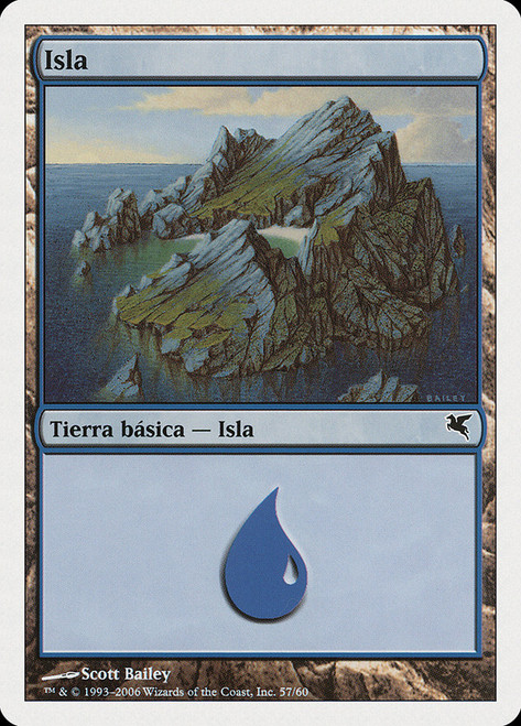 Island (#57) (2006) (Scott Bailey)\nSalvat-Hachette - Spanish\nSingle\nMagic The Gathering