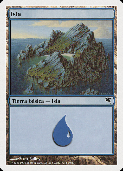 Island (#60) (2006) (Scott Bailey)\nSalvat-Hachette - Spanish\nSingle\nMagic The Gathering