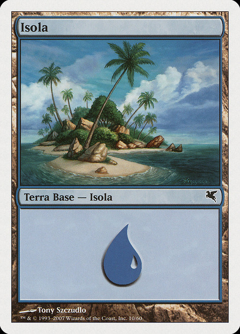 Island (#10) (Ninjas &amp; Wizards Decks)\nSalvat-Hachette - Italian\nSingle\nMagic The Gathering