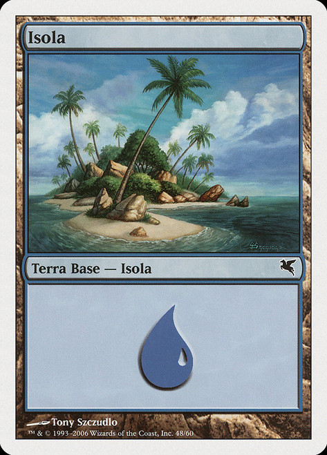 Island (#48) (Angels &amp; Wizards Decks)\nSalvat-Hachette - Italian\nSingle\nMagic The Gathering