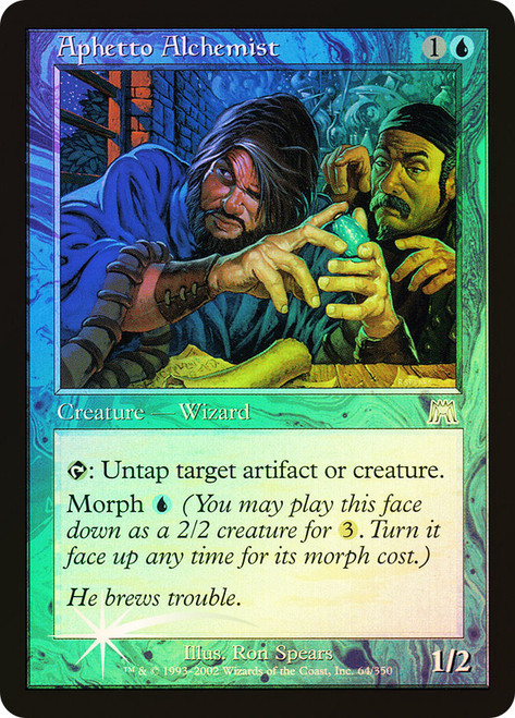 Aphetto Alchemist\nOnslaught\nSingle\nMagic The Gathering