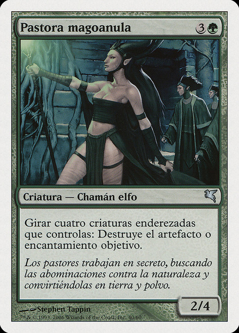 Nullmage Shepherd (#40)\nSalvat-Hachette - Spanish\nSingle\nMagic The Gathering