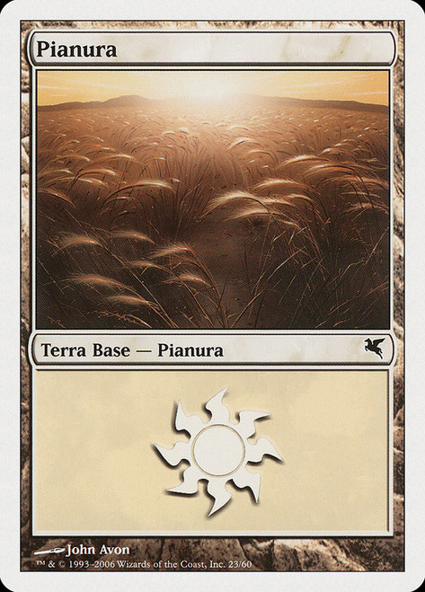 Plains (#23) (2006)\nSalvat-Hachette - Italian\nSingle\nMagic The Gathering