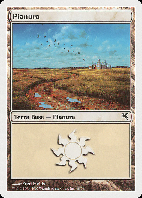 Plains (#48) (Thallids Deck)\nSalvat-Hachette - Italian\nSingle\nMagic The Gathering