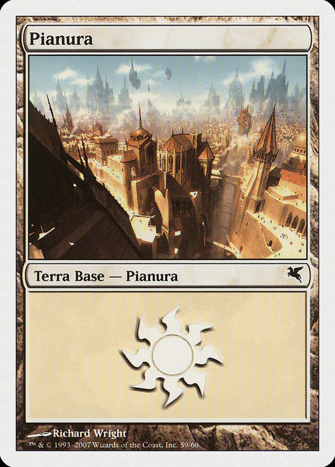 Plains (#59) (2007) (Richard Wright)\nSalvat-Hachette - Italian\nSingle\nMagic The Gathering