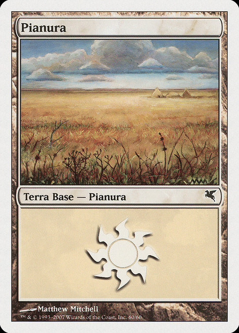 Plains (#60)\nSalvat-Hachette - Italian\nSingle\nMagic The Gathering