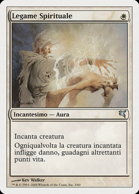 Spirit Link (#03)\nSalvat-Hachette - Italian\nSingle\nMagic The Gathering