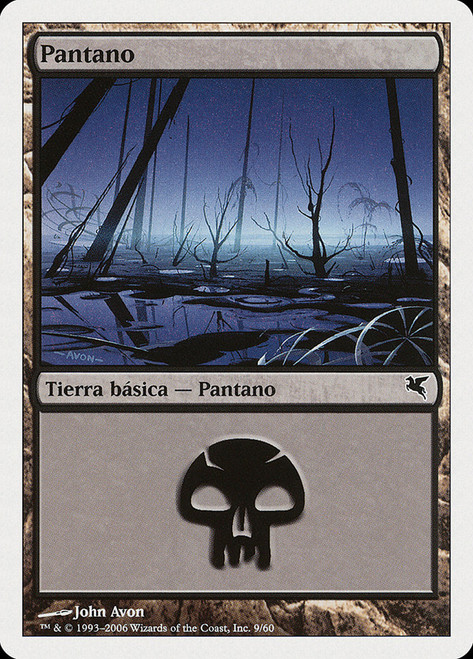 Swamp (#09) (2006)\nSalvat-Hachette - Spanish\nSingle\nMagic The Gathering