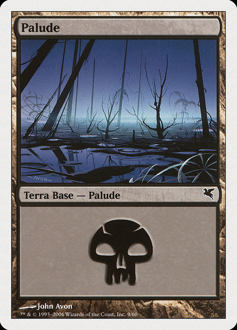 Swamp (#09) (2006)\nSalvat-Hachette - Italian\nSingle\nMagic The Gathering