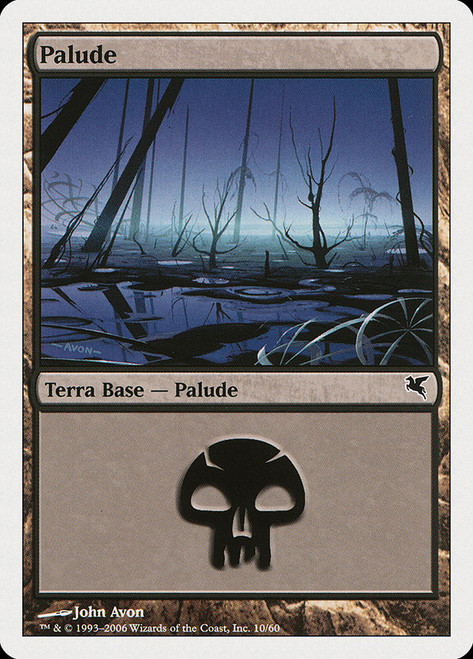 Swamp (#10) (2005)\nSalvat-Hachette - Italian\nSingle\nMagic The Gathering