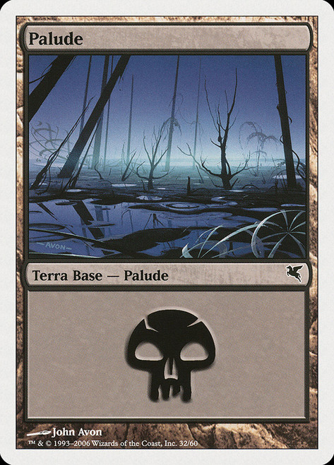 Swamp (#32) (2005)\nSalvat-Hachette - Italian\nSingle\nMagic The Gathering