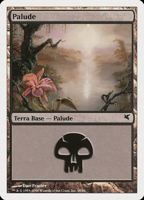 Swamp (#58) (2005)\nSalvat-Hachette - Italian\nSingle\nMagic The Gathering