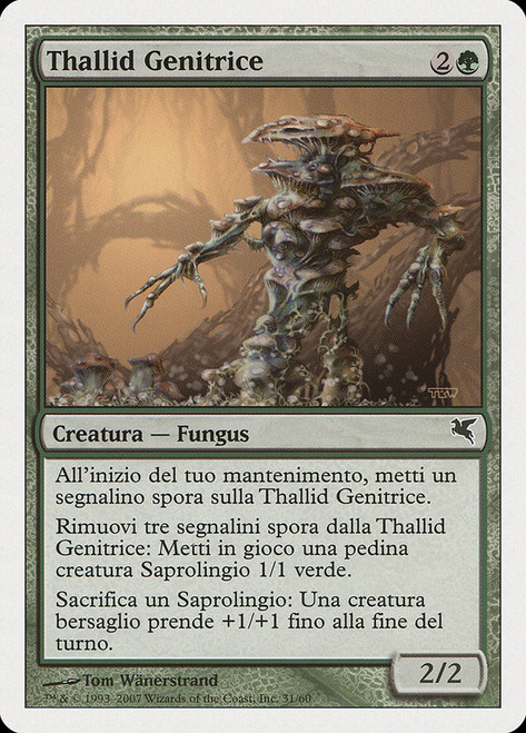 Thallid Germinator (#31)\nSalvat-Hachette - Italian\nSingle\nMagic The Gathering