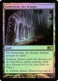 Cathedral of War\nMagic 2013 Core Set - German\nSingle\nMagic The Gathering