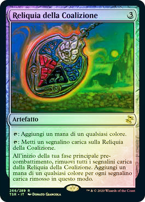 Coalition Relic\nTime Spiral Remastered - Italian\nSingle\nMagic The Gathering