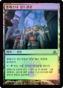 Selesnya Guildgate\nDragon's Maze - Korean\nSingle\nMagic The Gathering