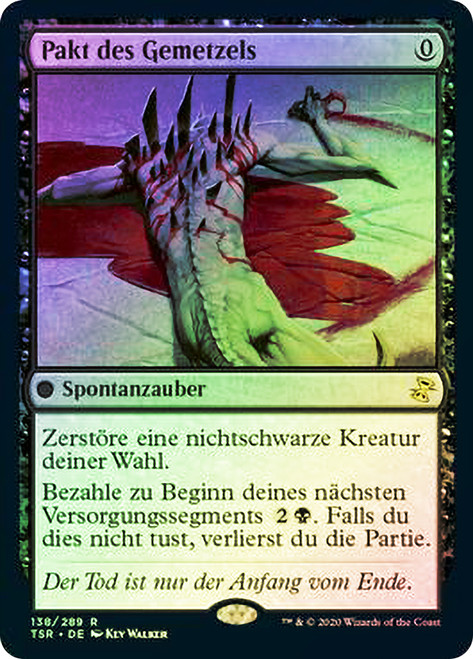 Slaughter Pact\nTime Spiral Remastered - German\nSingle\nMagic The Gathering