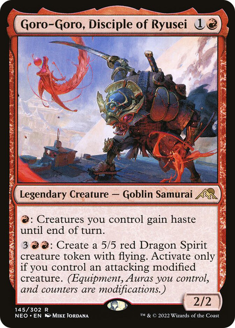 Goro-Goro, Disciple of Ryusei\nKamigawa: Neon Dynasty\nSingle\nMagic The Gathering