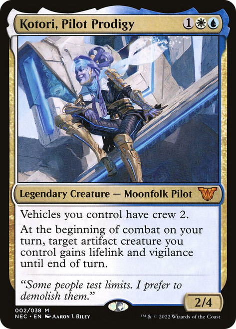 Kotori, Pilot Prodigy\nKamigawa: Neon Dynasty Commander\nSingle\nMagic The Gathering